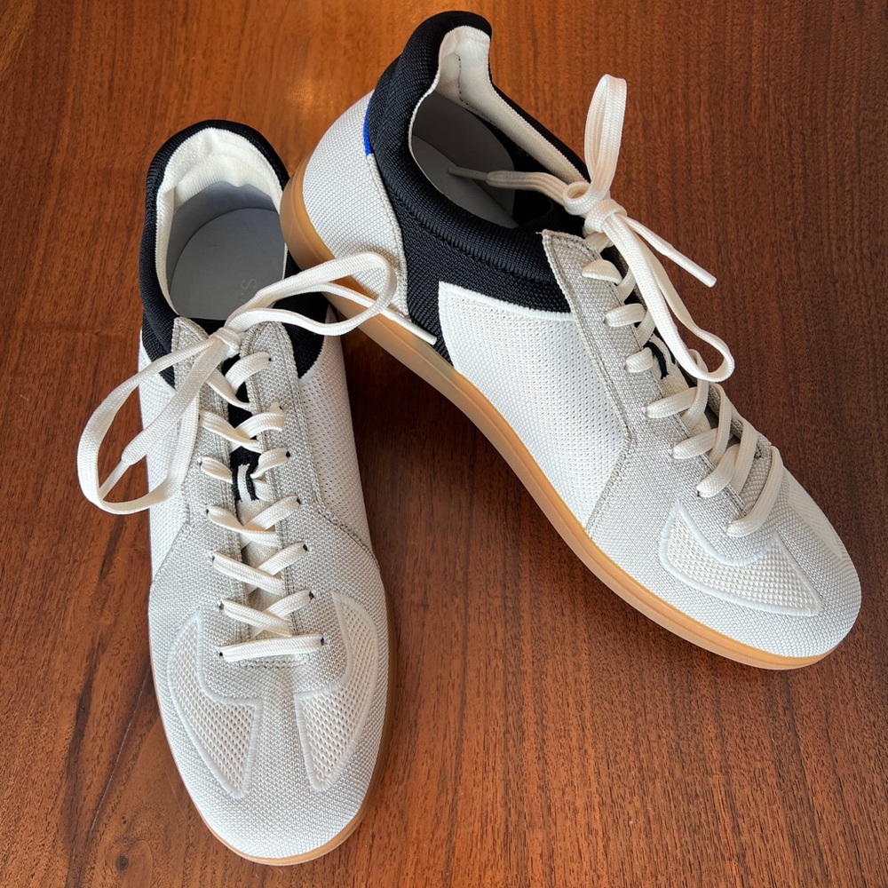 Men’s Rothy’s RS01 Sneakers, Panther color size 12